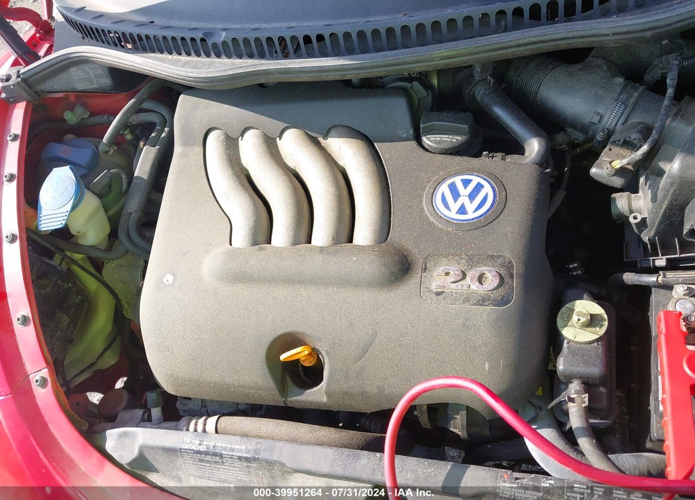 2000 VOLKSWAGEN NEW BEETLE GLS VIN: 3VWCC21C2YM458413