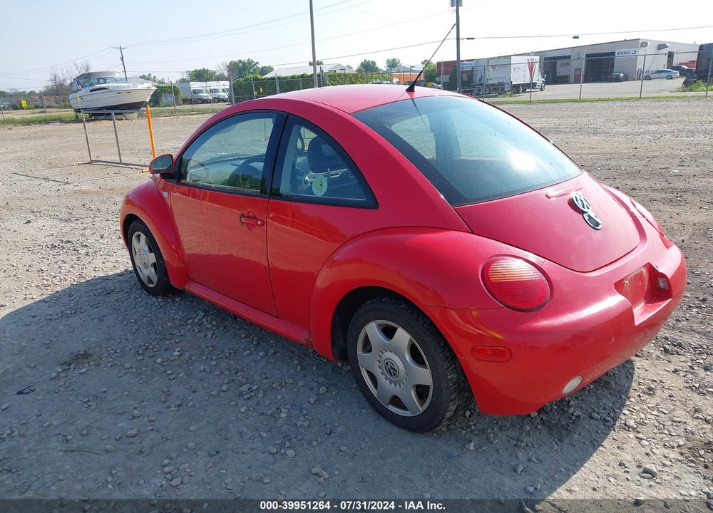 2000 VOLKSWAGEN NEW BEETLE GLS VIN: 3VWCC21C2YM458413