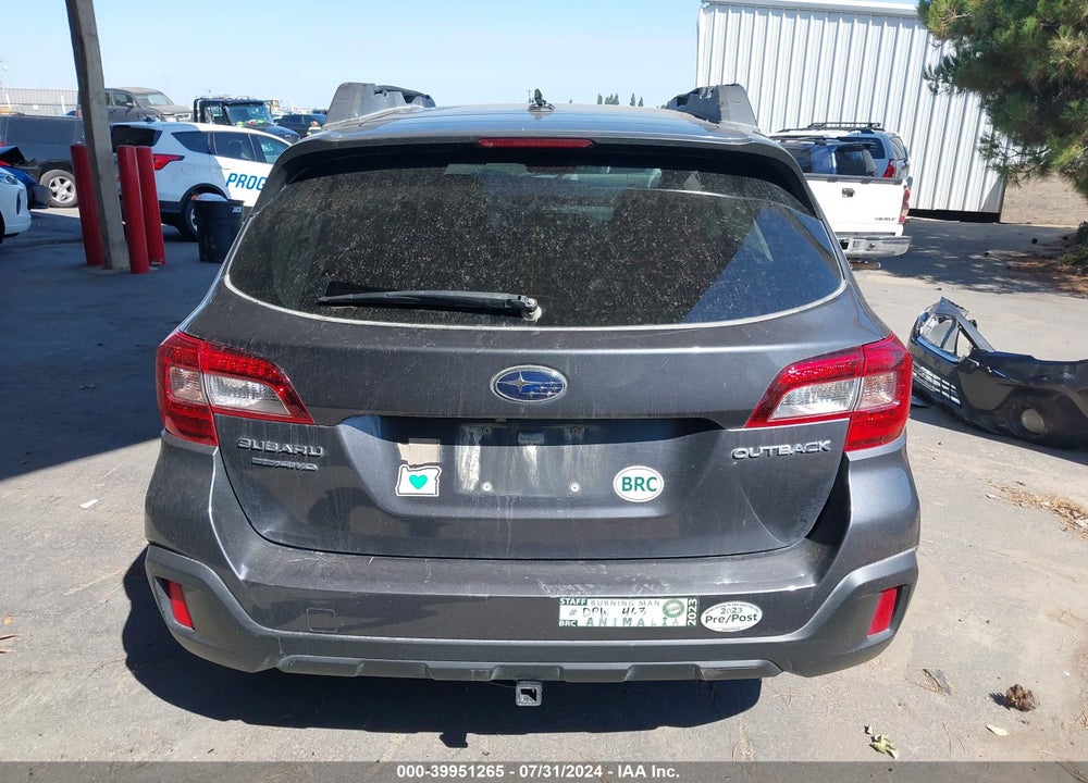 2019 SUBARU OUTBACK 2.5I PREMIUM VIN: 4S4BSAFC2K3373595
