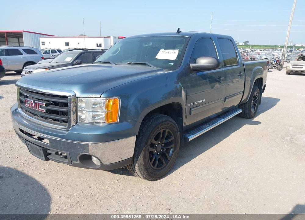 2009 GMC SIERRA 1500 SLE VIN: 3GTEK23M79G169452