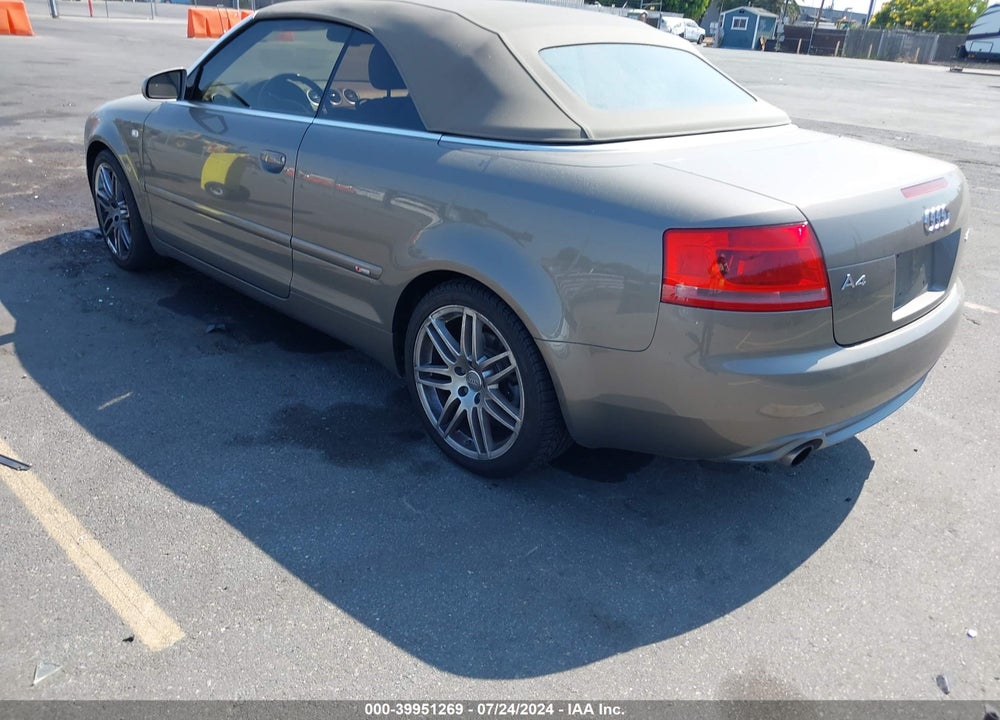 2009 AUDI A4 2.0T SPECIAL EDITION VIN: WAUAF48H99K011727