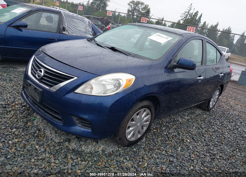 2012 NISSAN VERSA 1.6 SV VIN: 3N1CN7AP8CL815415