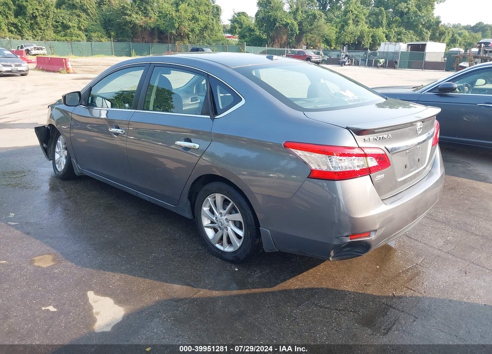 2015 NISSAN SENTRA SV VIN: 3N1AB7AP8FY381603
