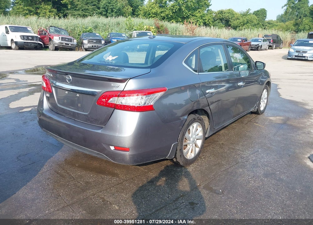 2015 NISSAN SENTRA SV VIN: 3N1AB7AP8FY381603