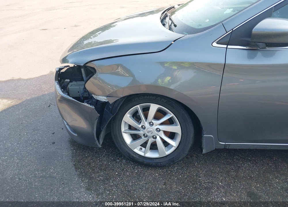 2015 NISSAN SENTRA SV VIN: 3N1AB7AP8FY381603