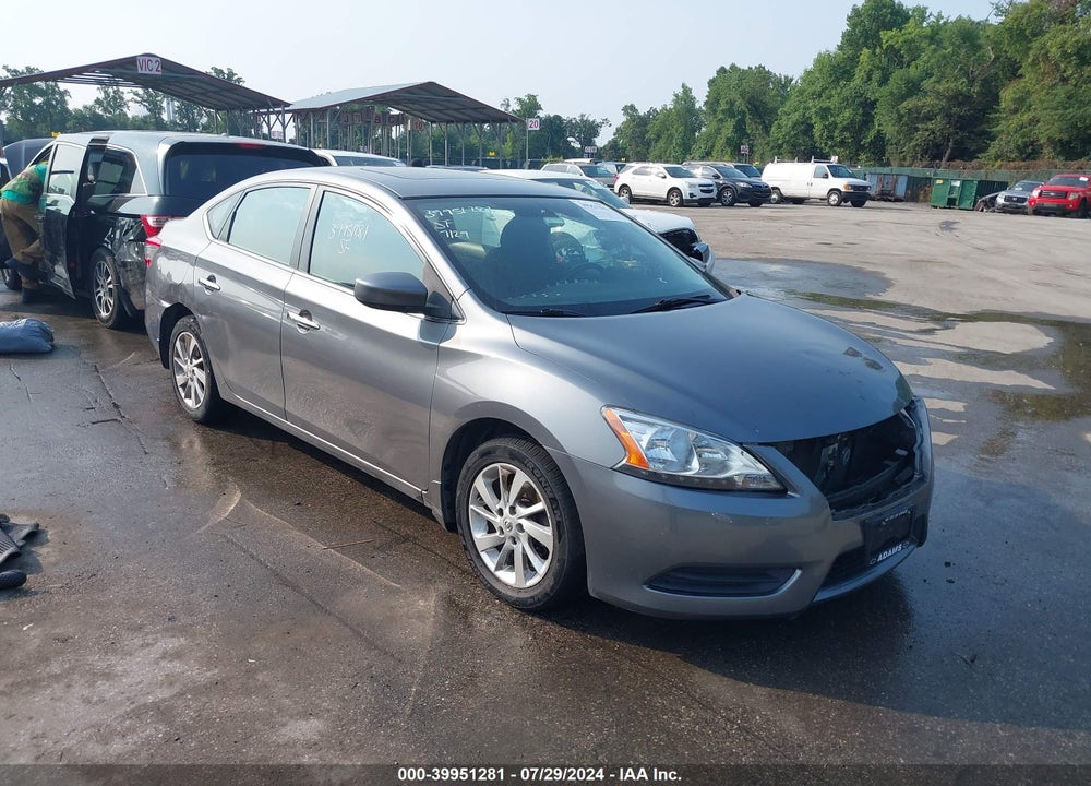 2015 NISSAN SENTRA SV VIN: 3N1AB7AP8FY381603
