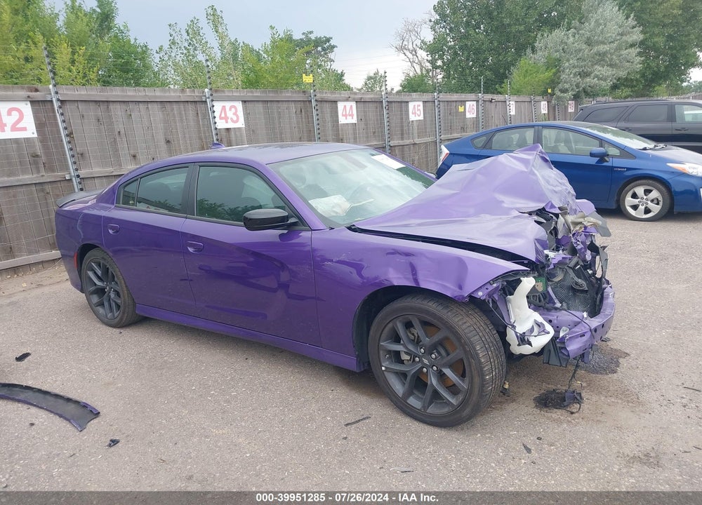 2023 DODGE CHARGER GT VIN: 2C3CDXHG2PH615851