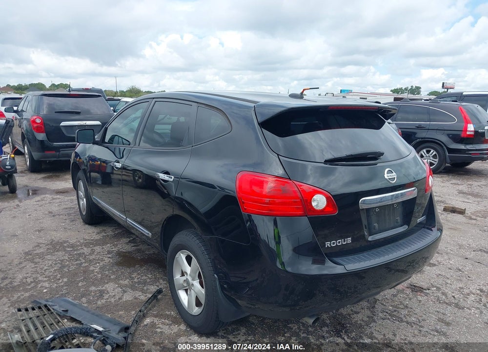 2013 NISSAN ROGUE S VIN: JN8AS5MTXDW516700