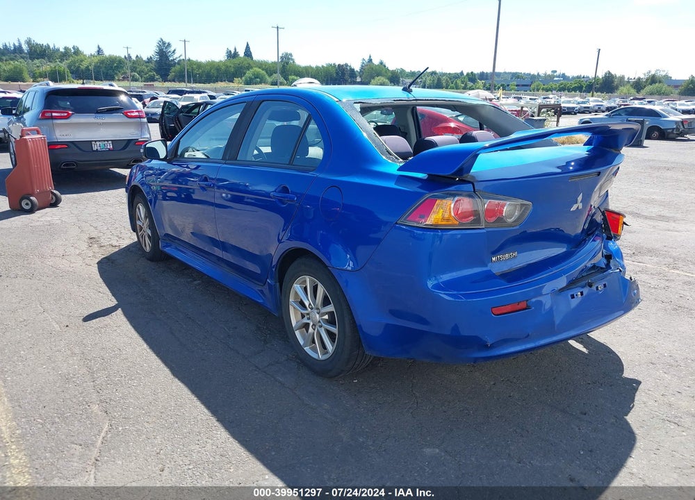 2016 MITSUBISHI LANCER ES VIN: JA32U2FU9GU010501