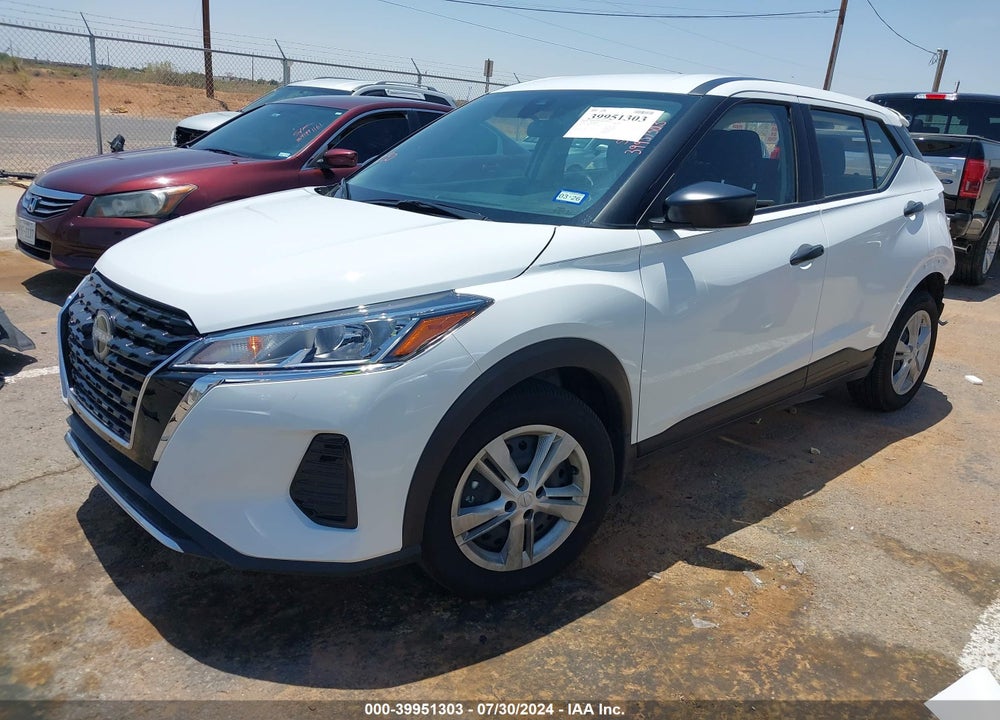 2024 NISSAN KICKS S XTRONIC CVT VIN: 3N1CP5BV4RL496910