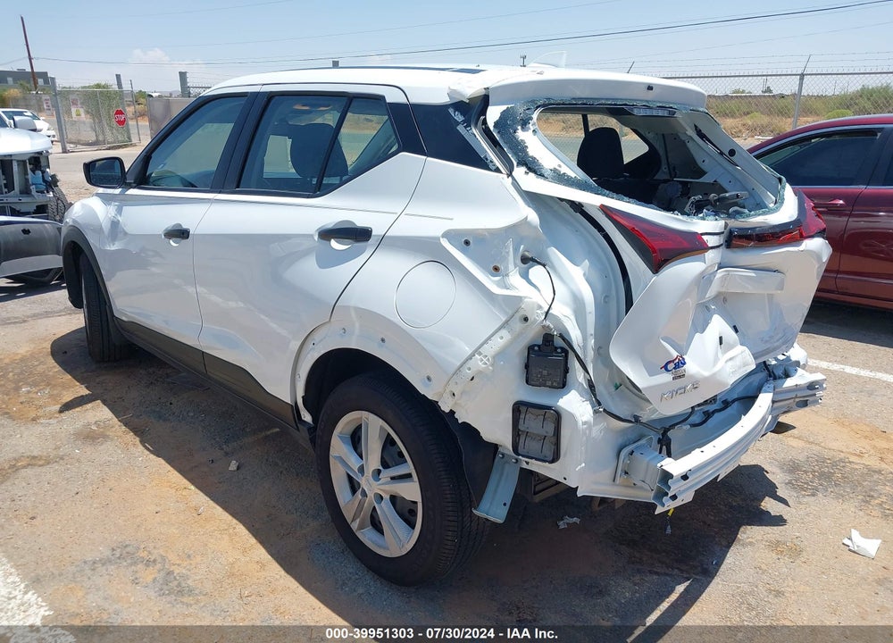 2024 NISSAN KICKS S XTRONIC CVT VIN: 3N1CP5BV4RL496910