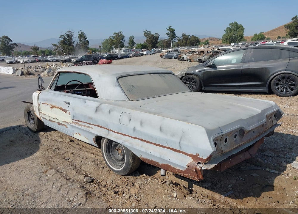 1963 CHEVROLET IMPALA VIN: 0000031847S295754