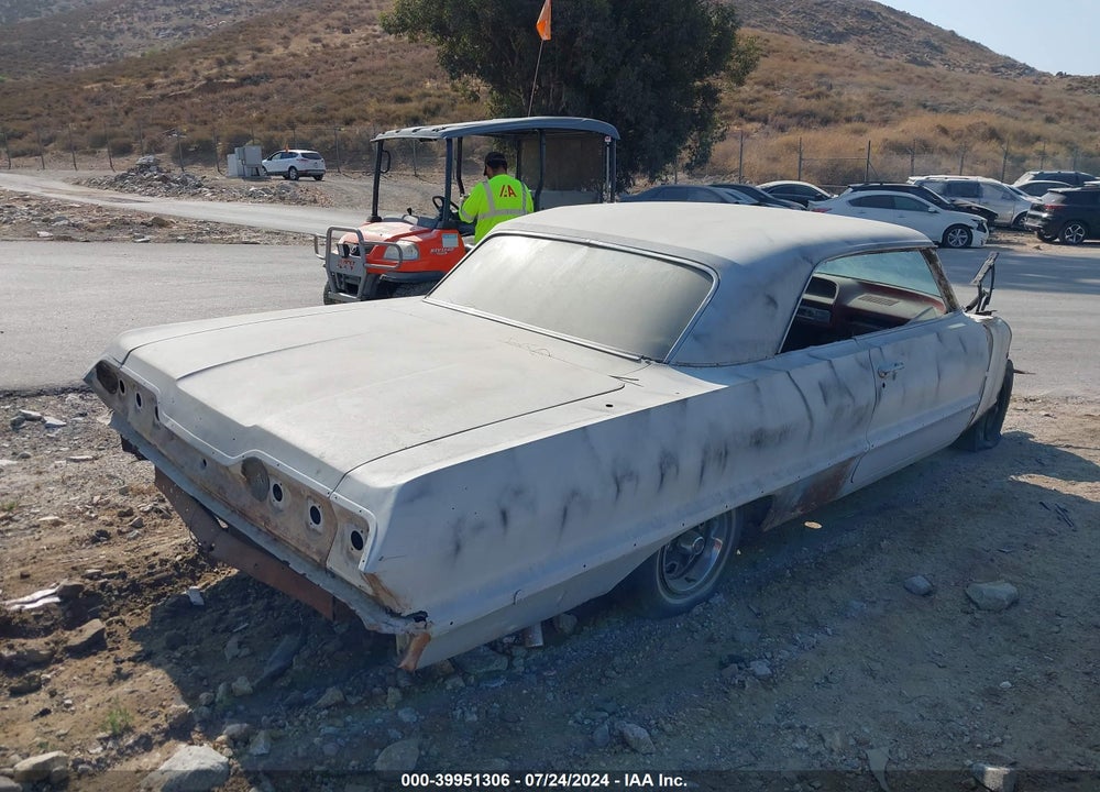 1963 CHEVROLET IMPALA VIN: 0000031847S295754