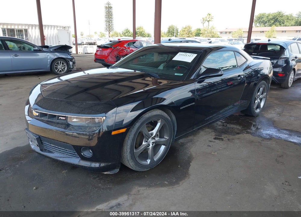2014 CHEVROLET CAMARO 1LT VIN: 2G1FB1E36E9137897