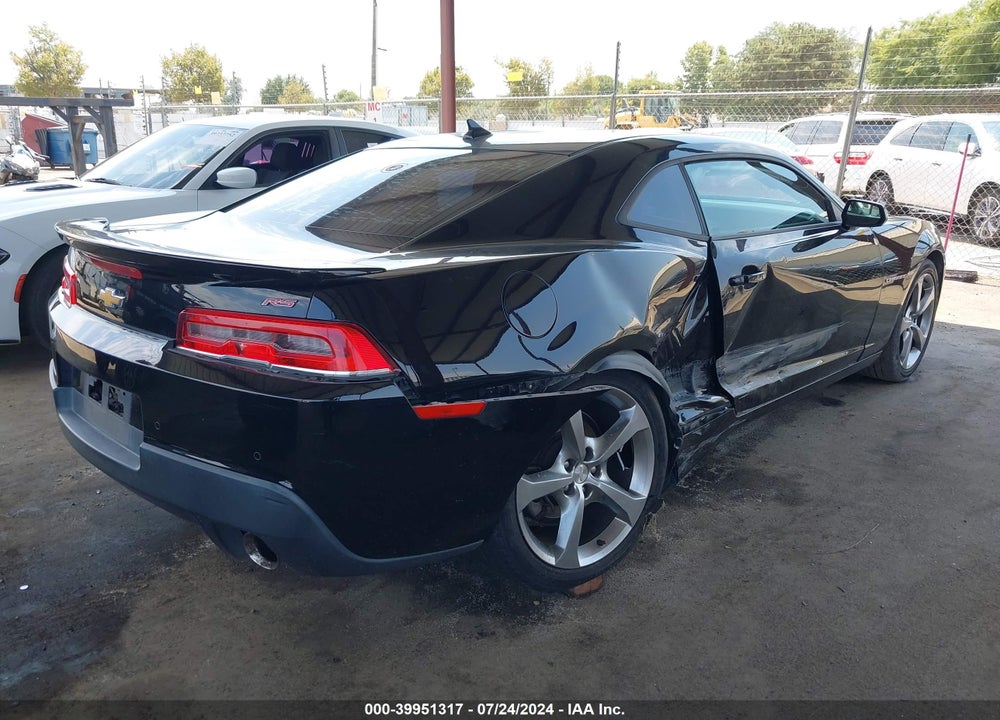 2014 CHEVROLET CAMARO 1LT VIN: 2G1FB1E36E9137897