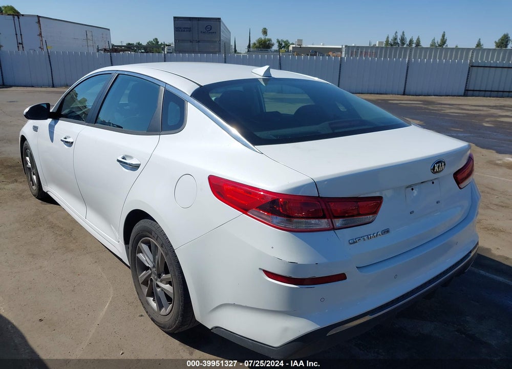 2019 KIA OPTIMA LX VIN: 5XXGT4L36KG349636