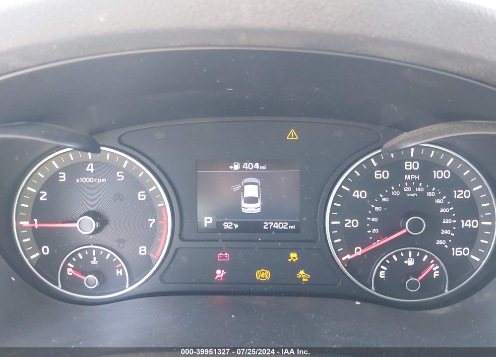 2019 KIA OPTIMA LX VIN: 5XXGT4L36KG349636