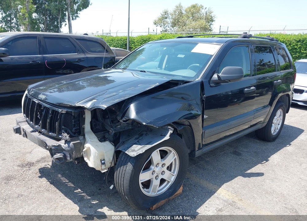 2005 JEEP GRAND CHEROKEE LAREDO VIN: 1J4HS48N85C524162