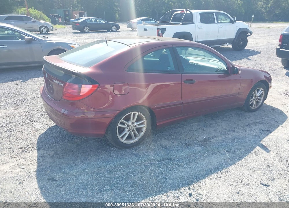 2002 MERCEDES-BENZ C 230 VIN: WDBRN47JX2A262103