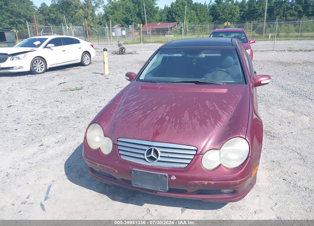 2002 MERCEDES-BENZ C 230 VIN: WDBRN47JX2A262103