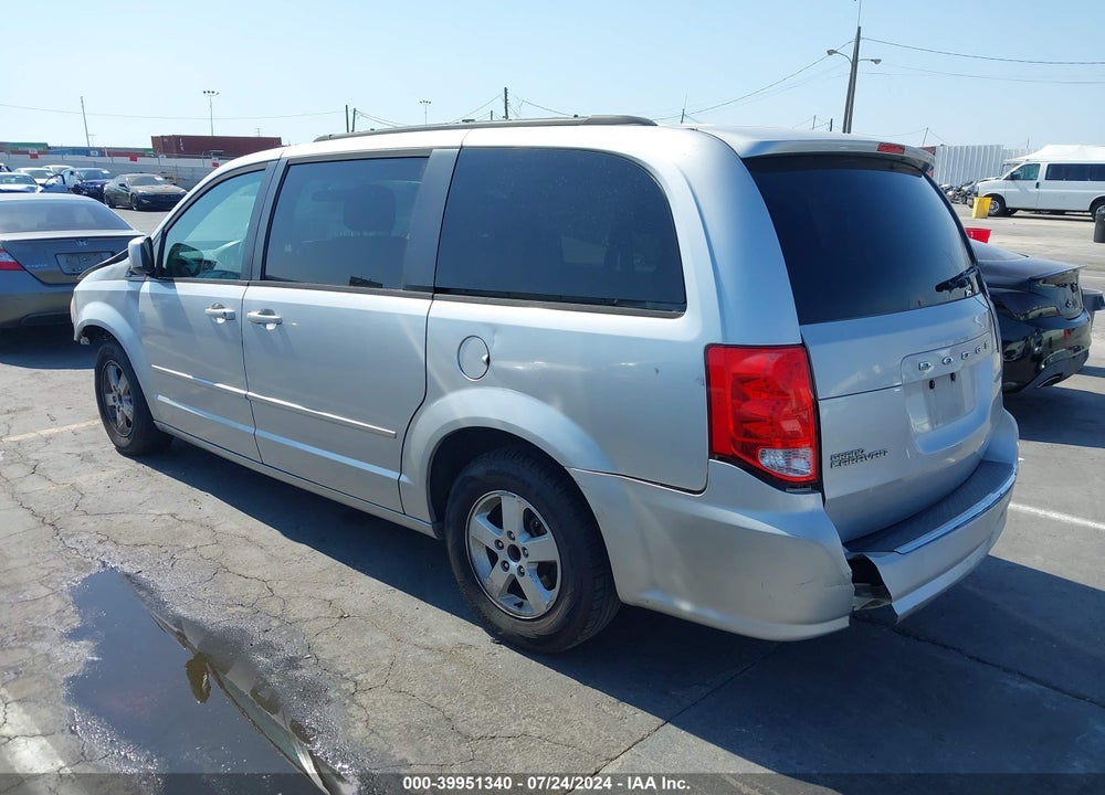 2012 DODGE GRAND CARAVAN SXT VIN: 2C4RDGCG8CR201698