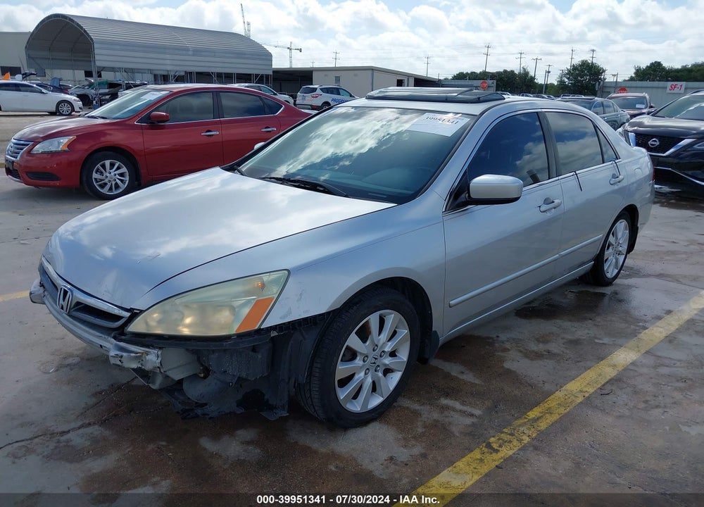 2007 HONDA ACCORD 3.0 EX VIN: 1HGCM66887A059644