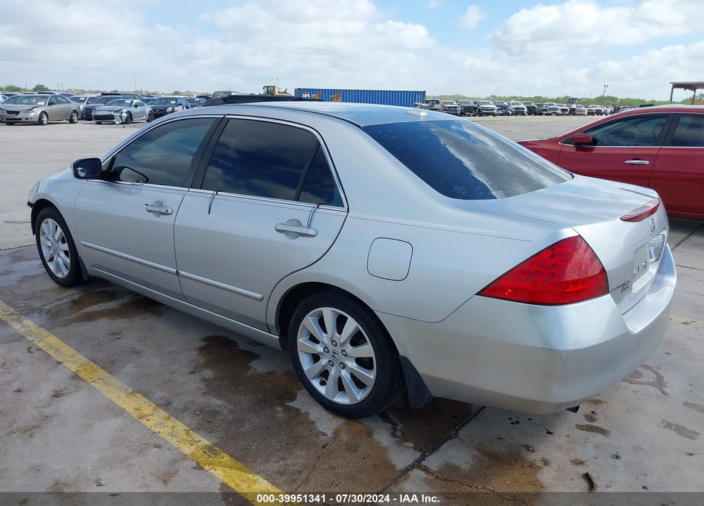 2007 HONDA ACCORD 3.0 EX VIN: 1HGCM66887A059644