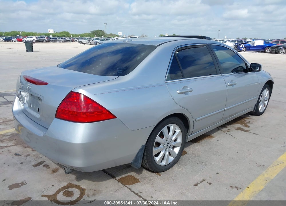 2007 HONDA ACCORD 3.0 EX VIN: 1HGCM66887A059644