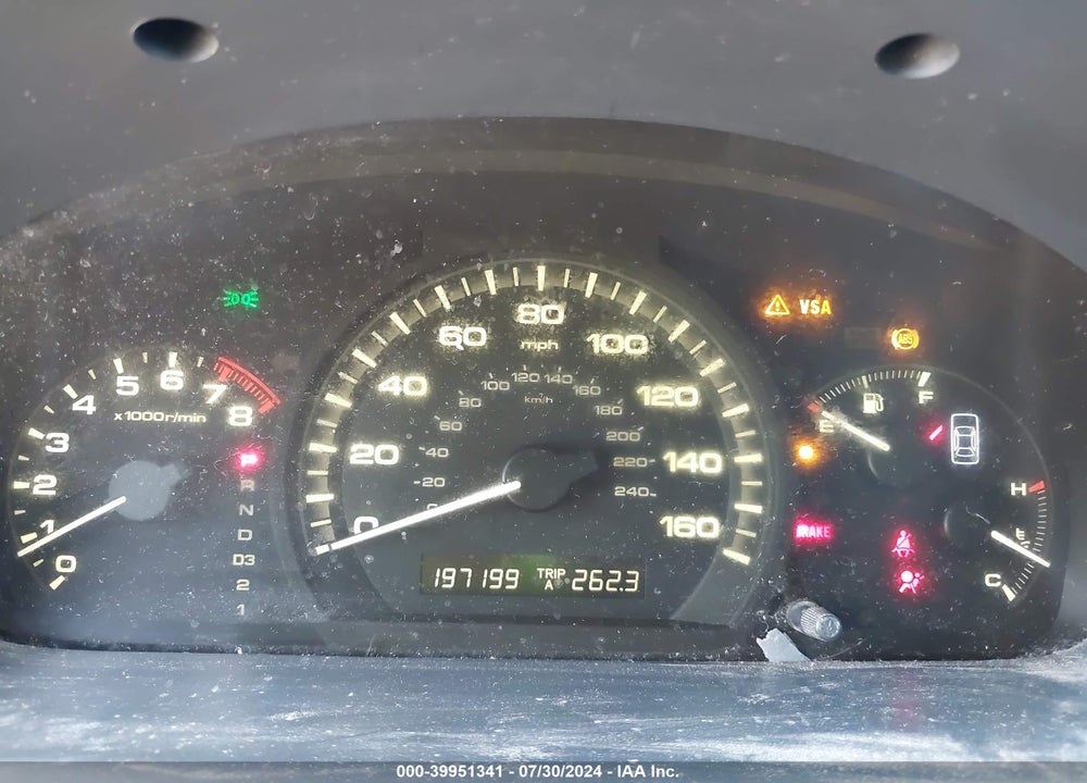 2007 HONDA ACCORD 3.0 EX VIN: 1HGCM66887A059644