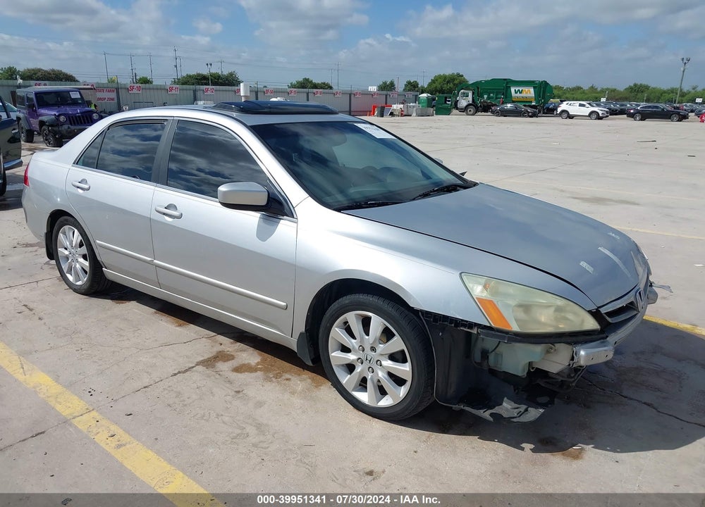 2007 HONDA ACCORD 3.0 EX VIN: 1HGCM66887A059644
