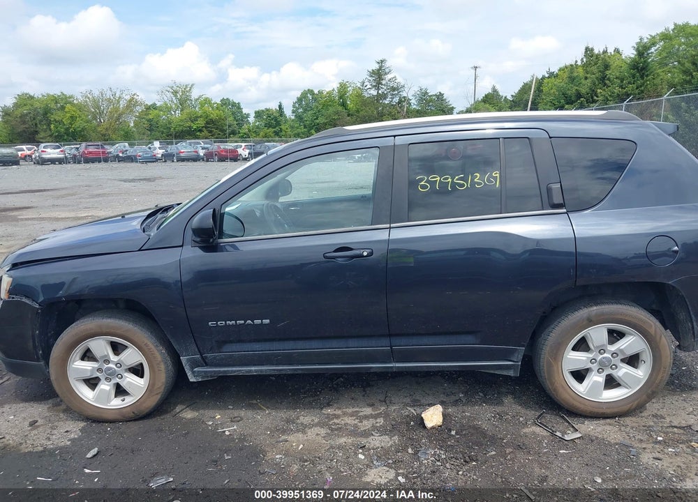 2014 JEEP COMPASS SPORT VIN: 1C4NJCBA5ED531303