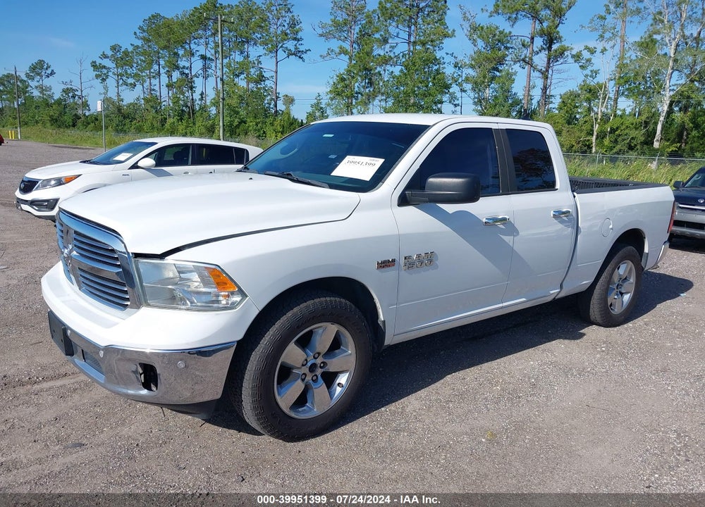 2015 RAM 1500 BIG HORN VIN: 1C6RR6GT9FS646593