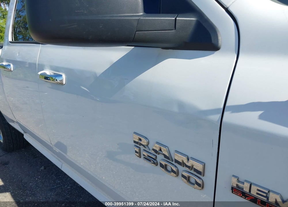 2015 RAM 1500 BIG HORN VIN: 1C6RR6GT9FS646593