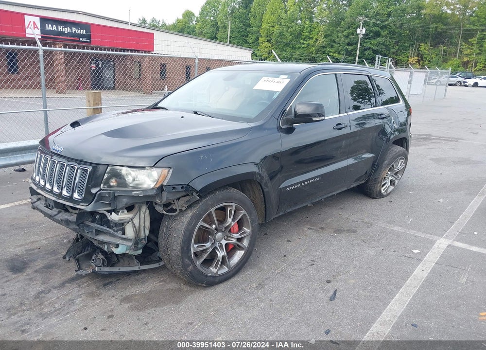 2012 JEEP GRAND CHEROKEE SRT8 VIN: 1C4RJFDJXCC158116