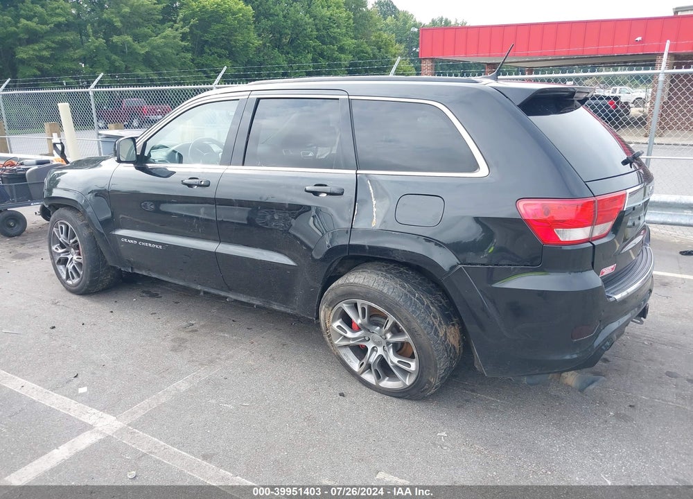 2012 JEEP GRAND CHEROKEE SRT8 VIN: 1C4RJFDJXCC158116
