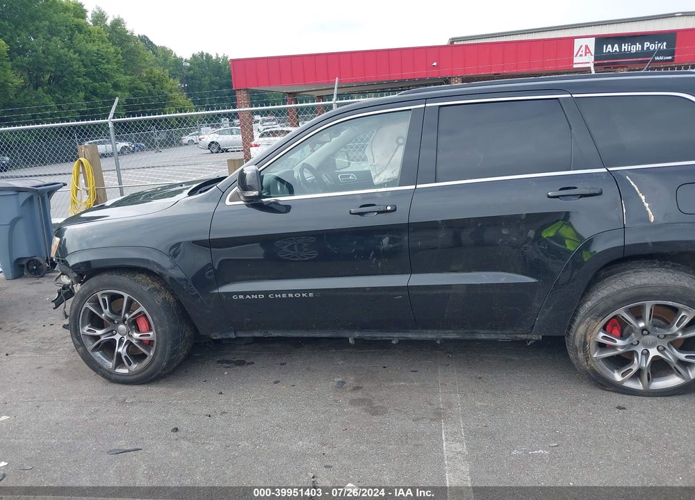 2012 JEEP GRAND CHEROKEE SRT8 VIN: 1C4RJFDJXCC158116