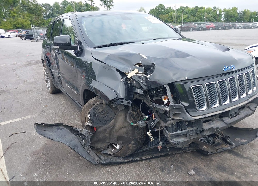 2012 JEEP GRAND CHEROKEE SRT8 VIN: 1C4RJFDJXCC158116