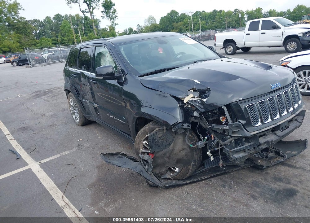 2012 JEEP GRAND CHEROKEE SRT8 VIN: 1C4RJFDJXCC158116