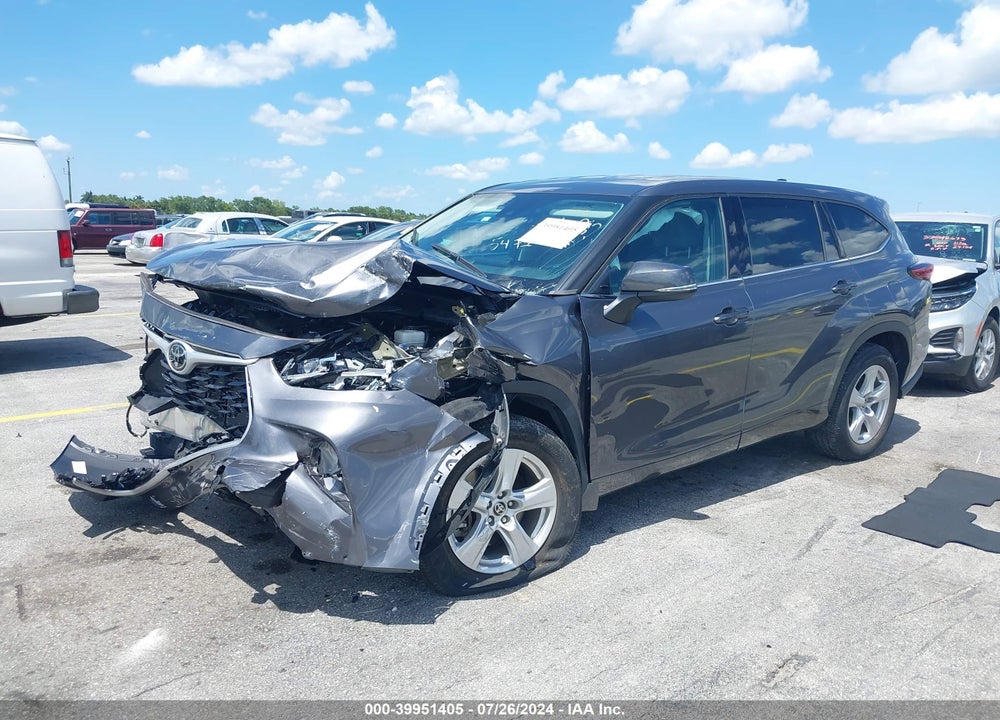 2021 TOYOTA HIGHLANDER L VIN: 5TDCZRAH9MS535472