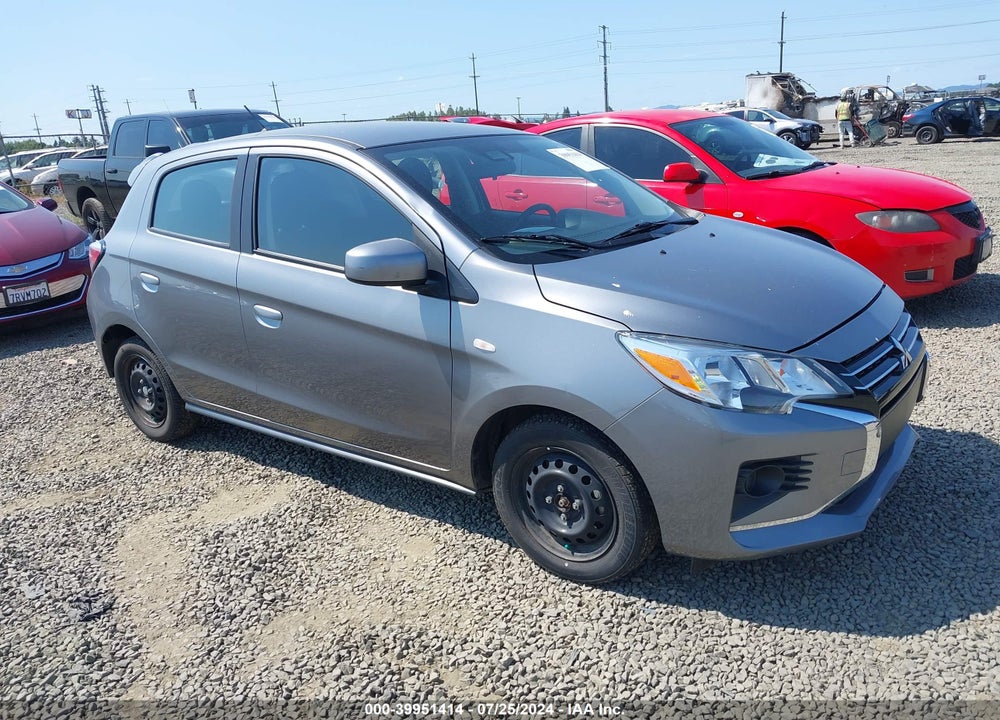 2021 MITSUBISHI MIRAGE CARBONITE EDITION/ES/LE VIN: ML32AUHJ9MH003211