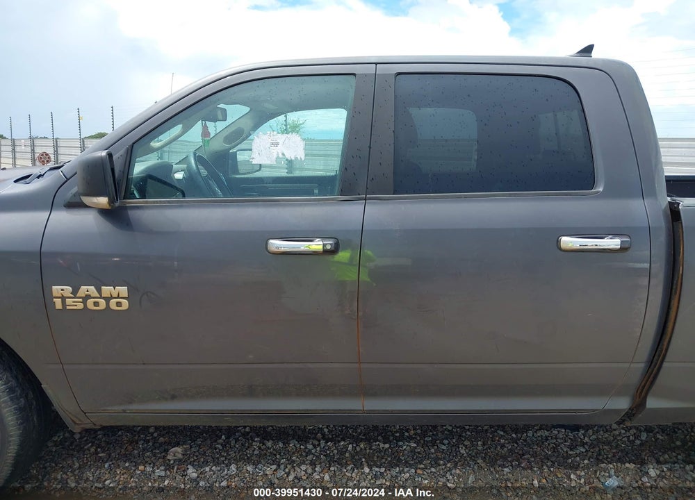 2017 RAM 1500 BIG HORN 4X2 5'7 BOX VIN: 1C6RR6LG9HS561667