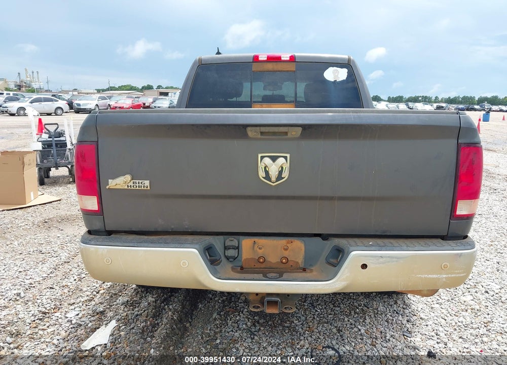 2017 RAM 1500 BIG HORN 4X2 5'7 BOX VIN: 1C6RR6LG9HS561667
