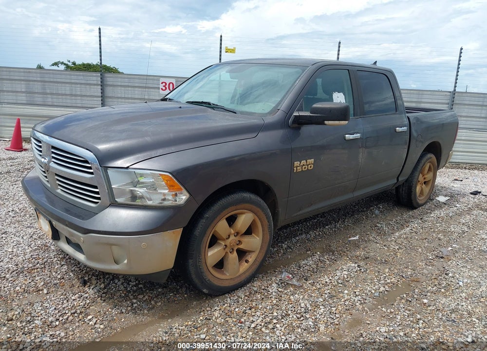 2017 RAM 1500 BIG HORN 4X2 5'7 BOX VIN: 1C6RR6LG9HS561667
