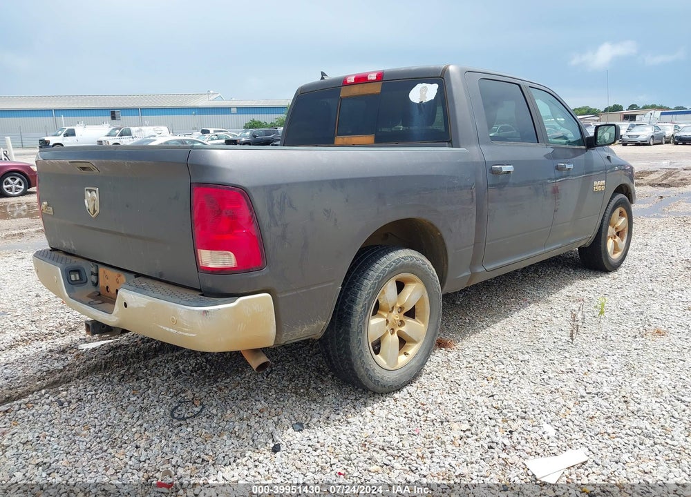 2017 RAM 1500 BIG HORN 4X2 5'7 BOX VIN: 1C6RR6LG9HS561667