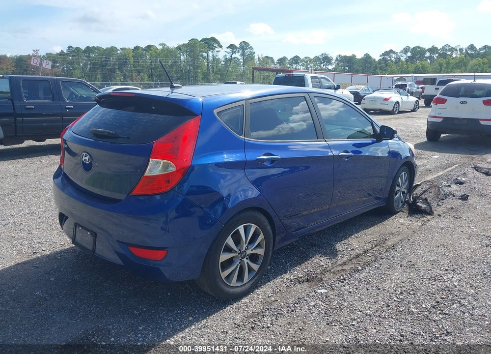 2017 HYUNDAI ACCENT SPORT VIN: KMHCU5AE5HU299073
