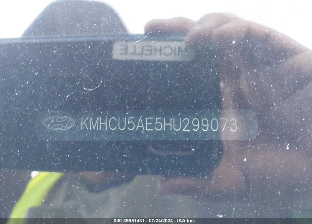 2017 HYUNDAI ACCENT SPORT VIN: KMHCU5AE5HU299073