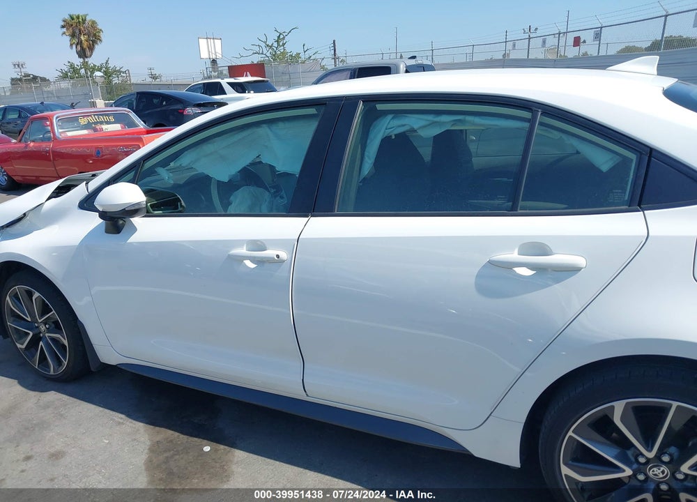 2022 TOYOTA COROLLA SE VIN: JTDS4MCE4NJ087558