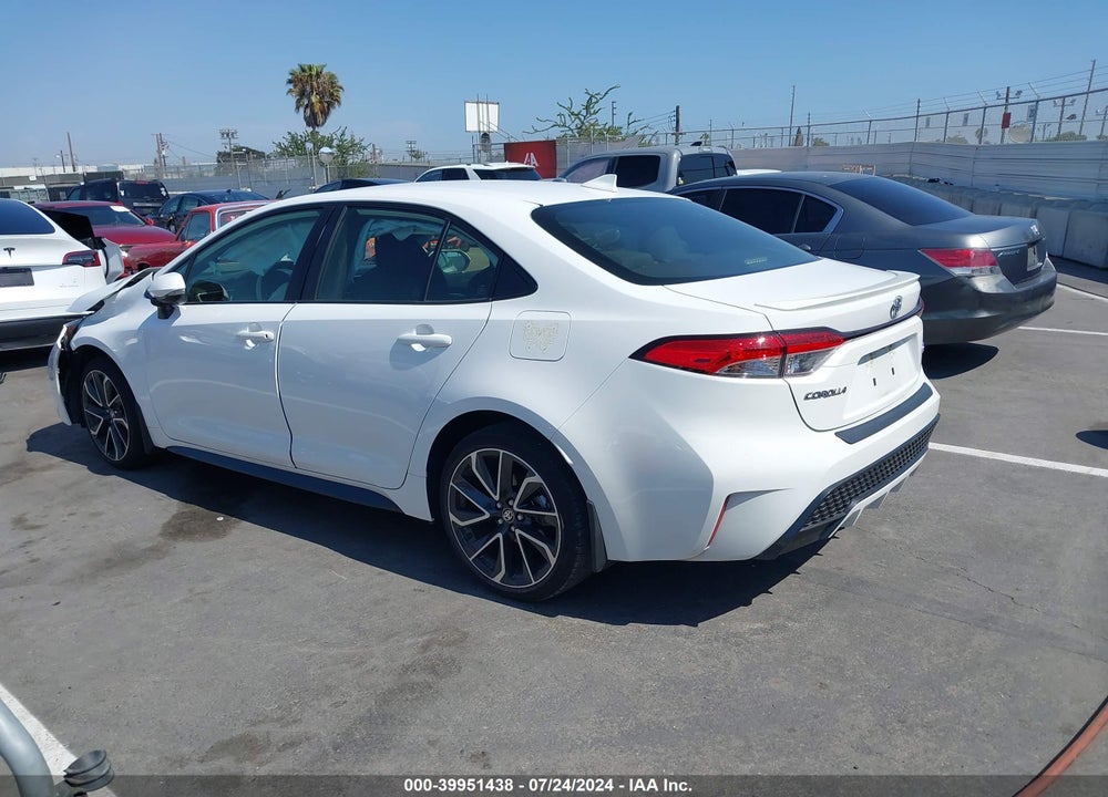 2022 TOYOTA COROLLA SE VIN: JTDS4MCE4NJ087558