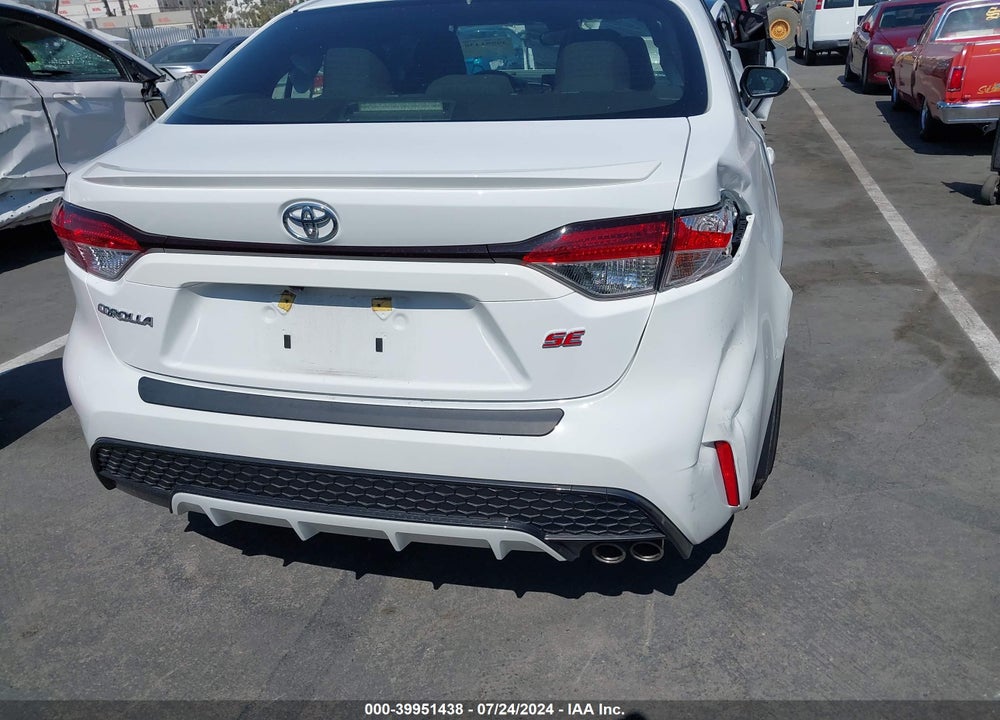 2022 TOYOTA COROLLA SE VIN: JTDS4MCE4NJ087558