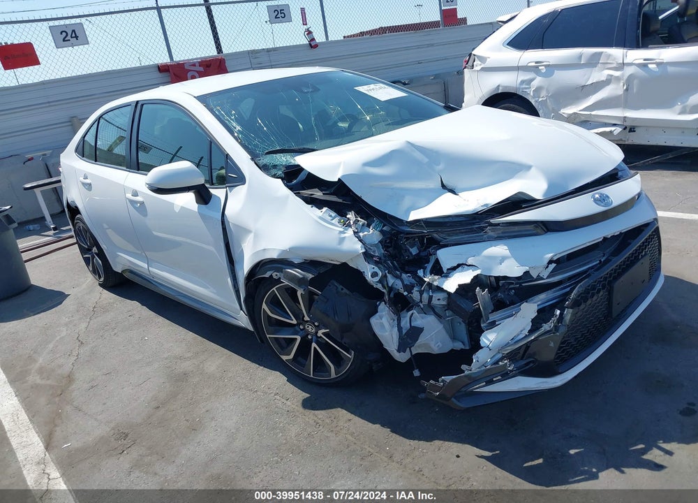 2022 TOYOTA COROLLA SE VIN: JTDS4MCE4NJ087558